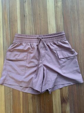 Old Navy Cargo Drawstring Shorts - Mauve Pink